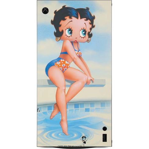 Betty Boop Bikini XBox Series X Digital Edition Console Skin
